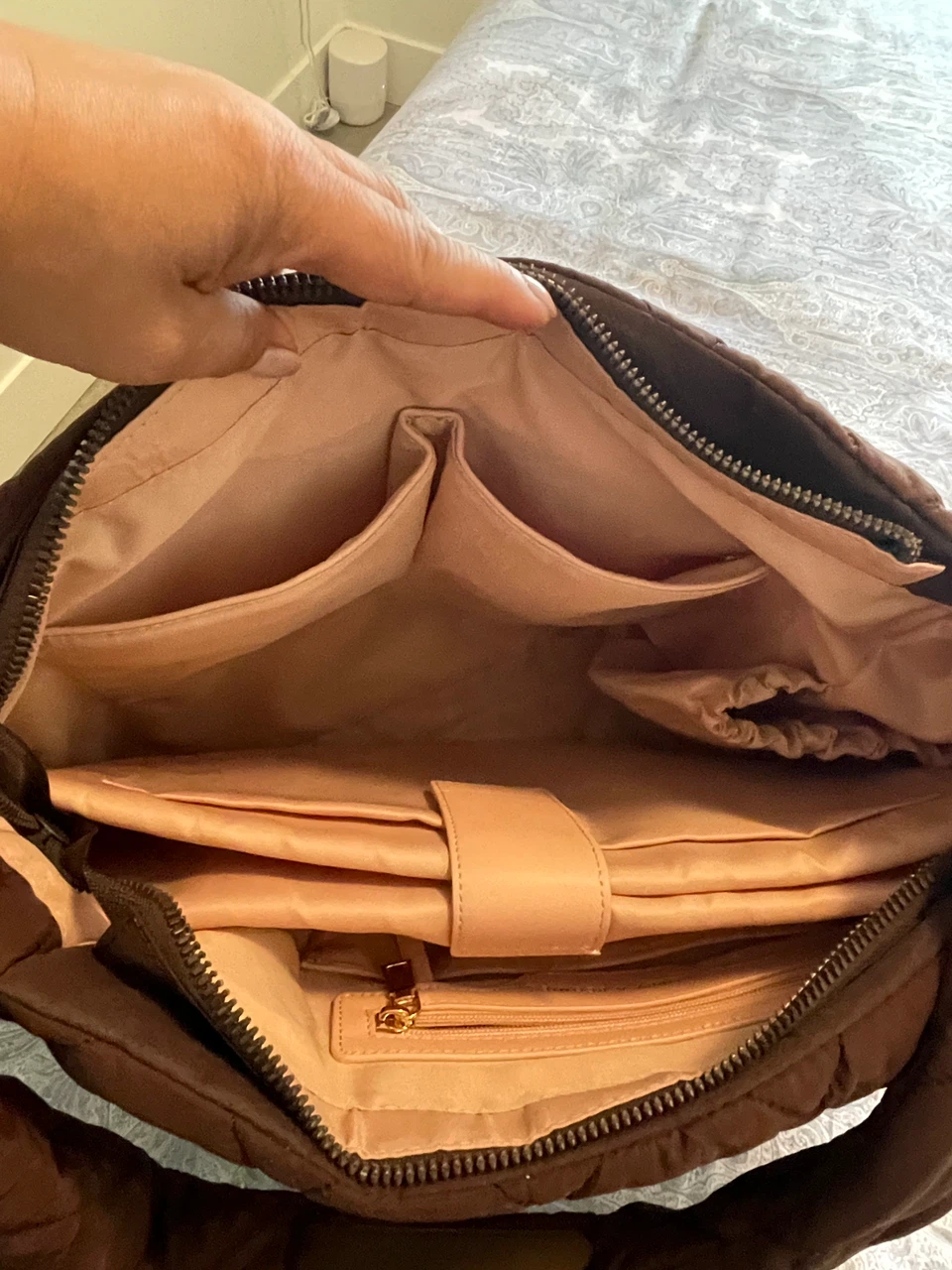 Poppy & Peonies Tote It Espresso - photo 5