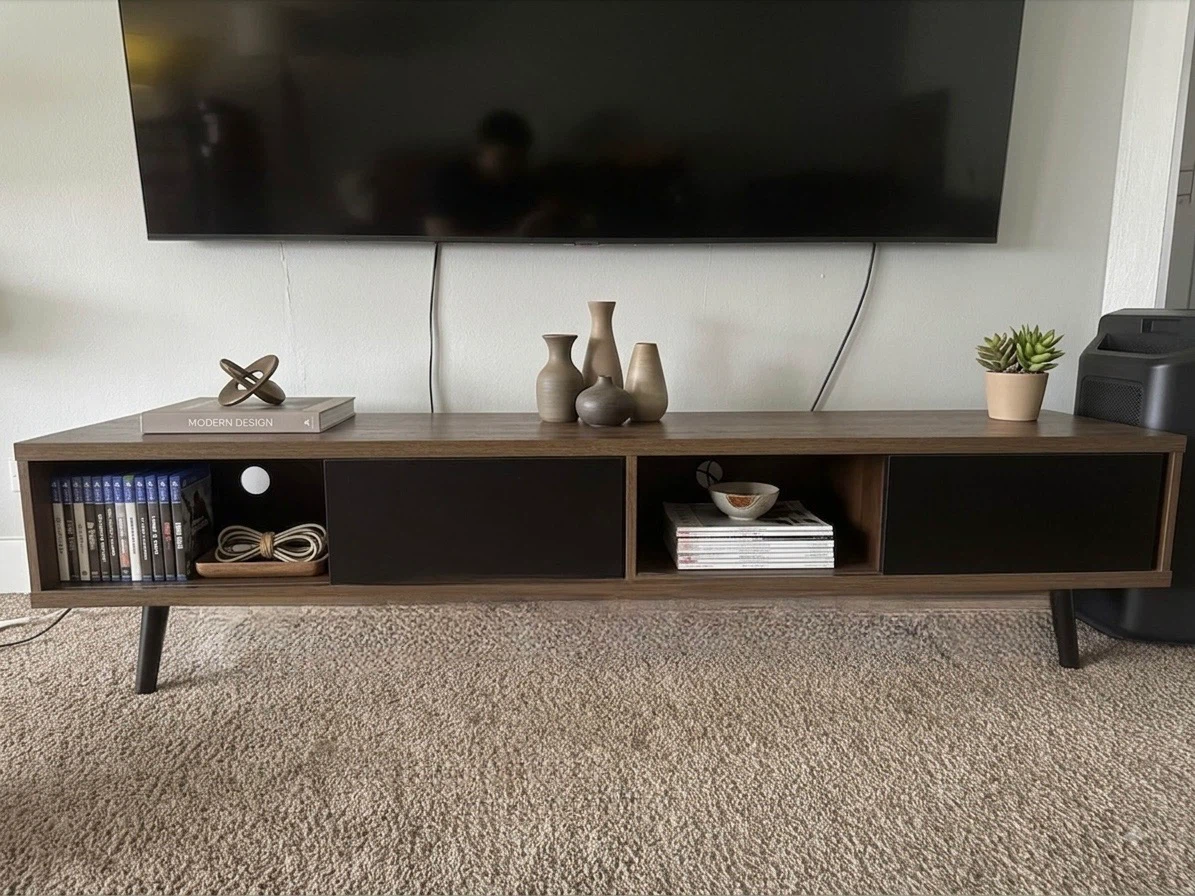 70 Inch Walnut TV Stand