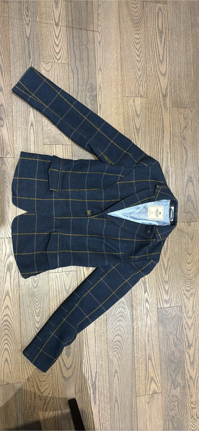 Timeout Los Angeles Unisex Plaid Blazer Size 38
