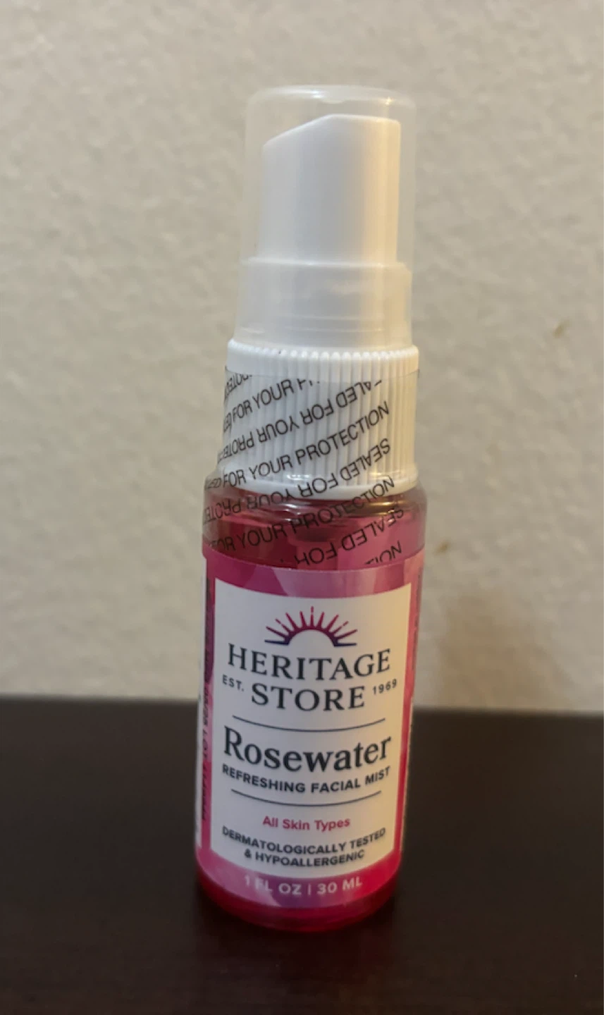 NEW-Heritage Store Rosewater Refreshing Facial Mist - 1 fl oz