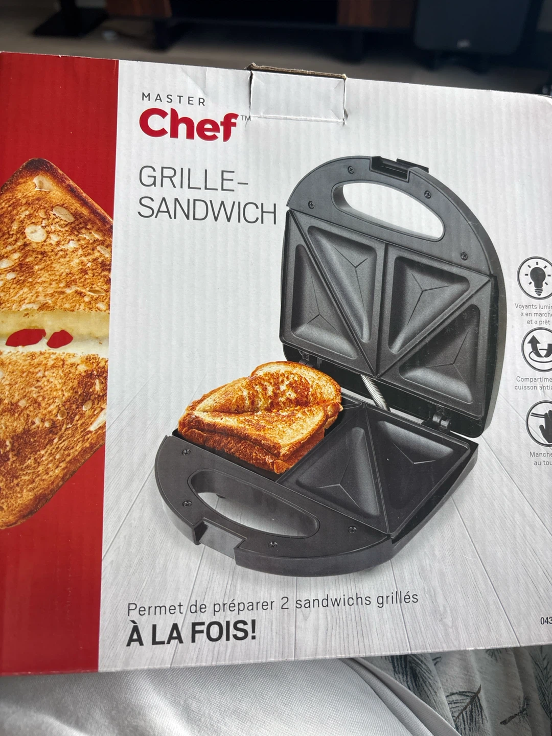 Brand New Master Chef Grille-Sandwich Maker