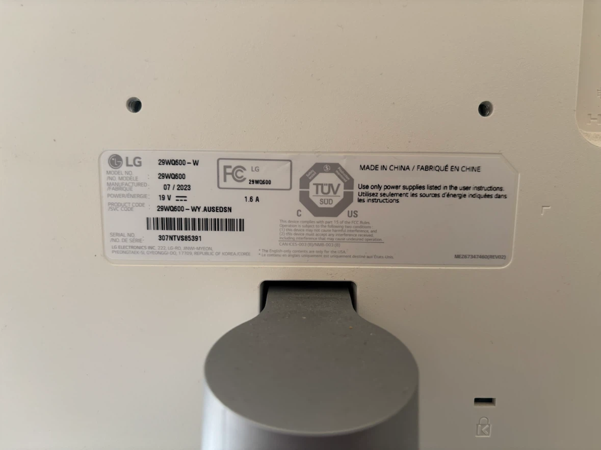 LG 29WQ600-W Ultrawide Monitor - photo 4