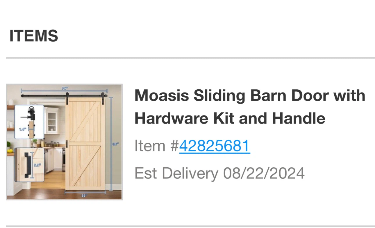 Barn door sliding barn door for sale - photo 5