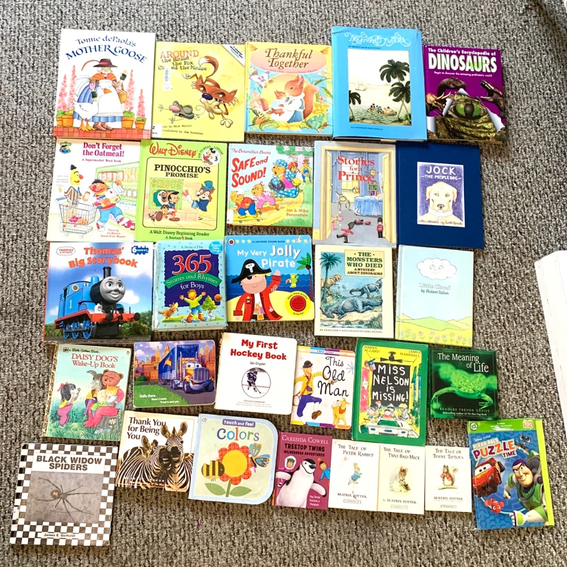 Kids Books Hardcover Childrens Story Picture Reading Book Lot