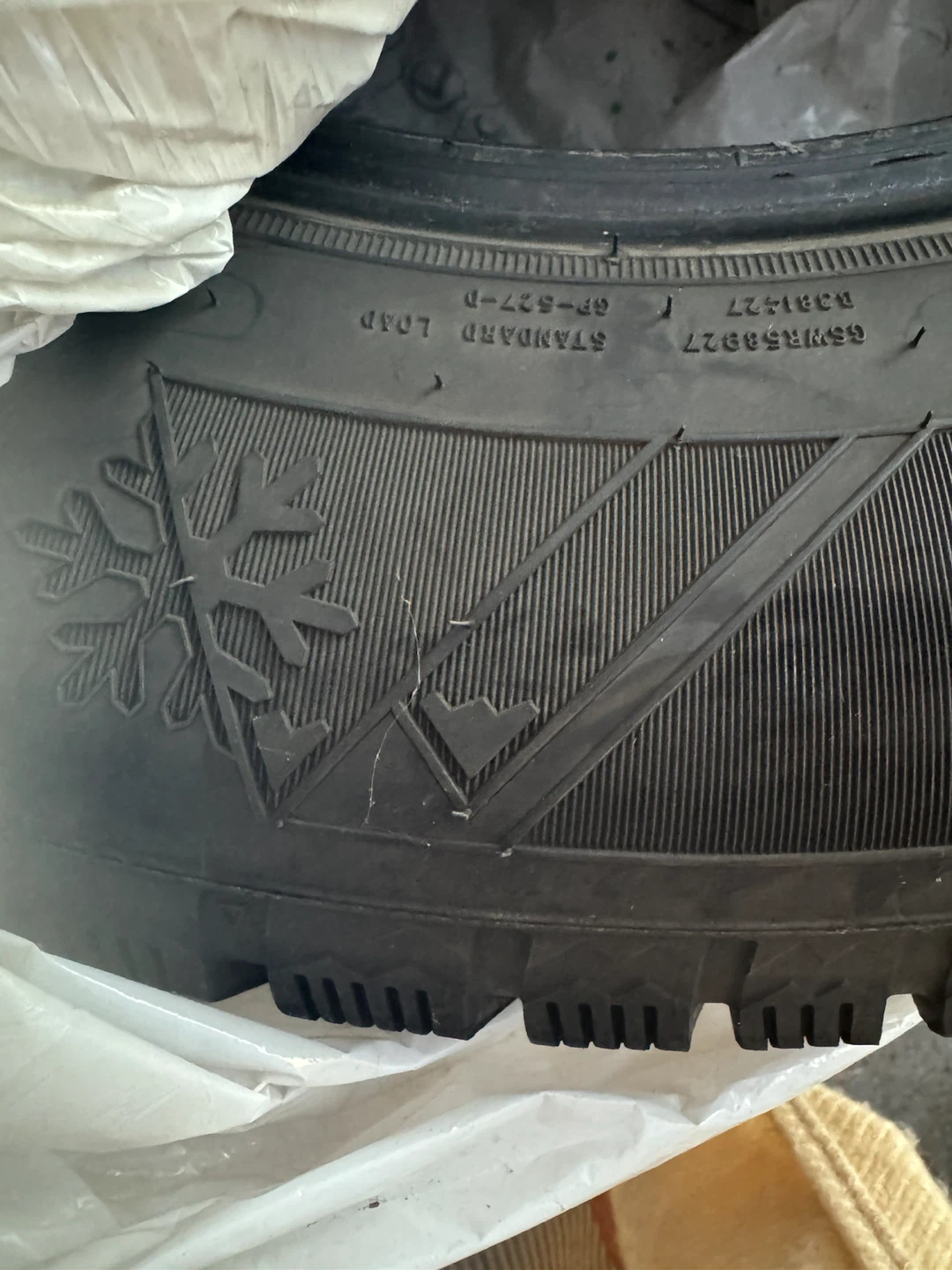 Winter Tires Set of 4, Toyota 2019 - photo 3