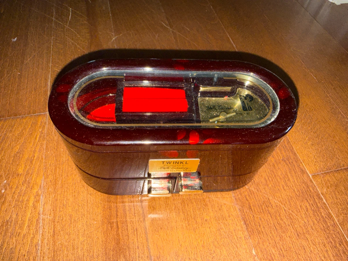 Vintage Twinkl Music Box Jewelry Organizer - photo 3