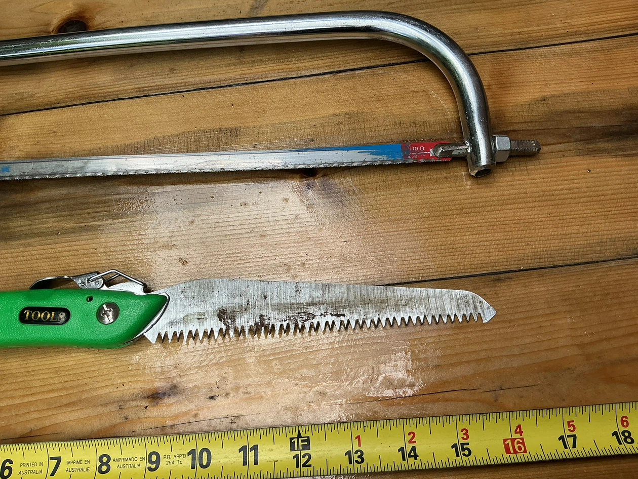 Hacksaw and Folding Pruning Saw Set ! - photo 3