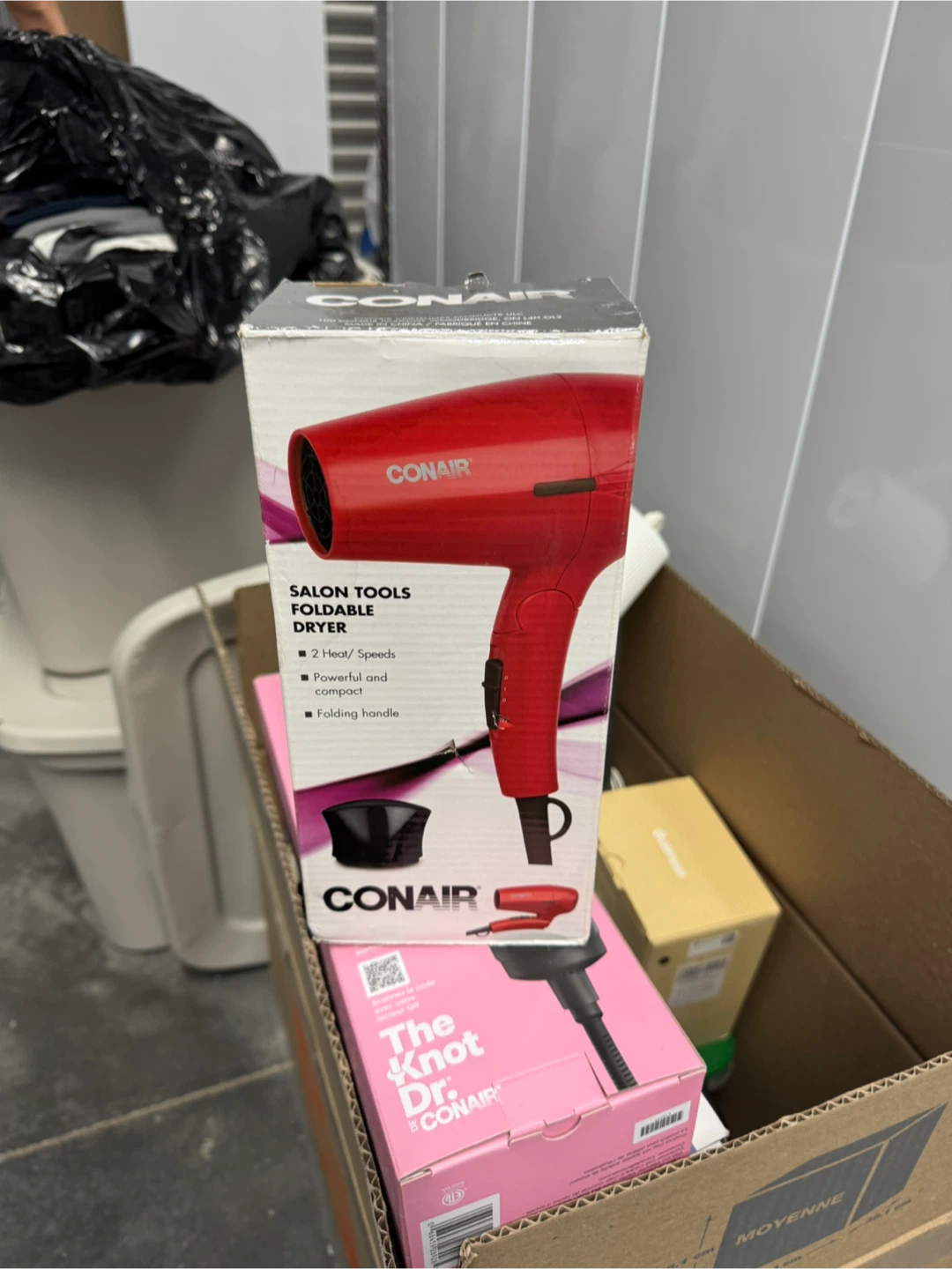 Conair Red Foldable Hair Dryer