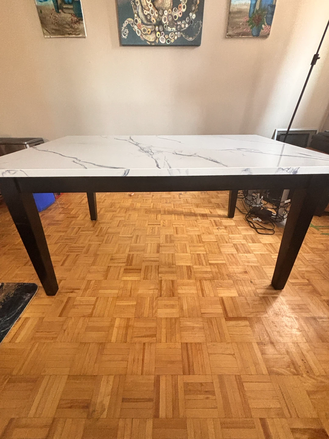 Marble dining table