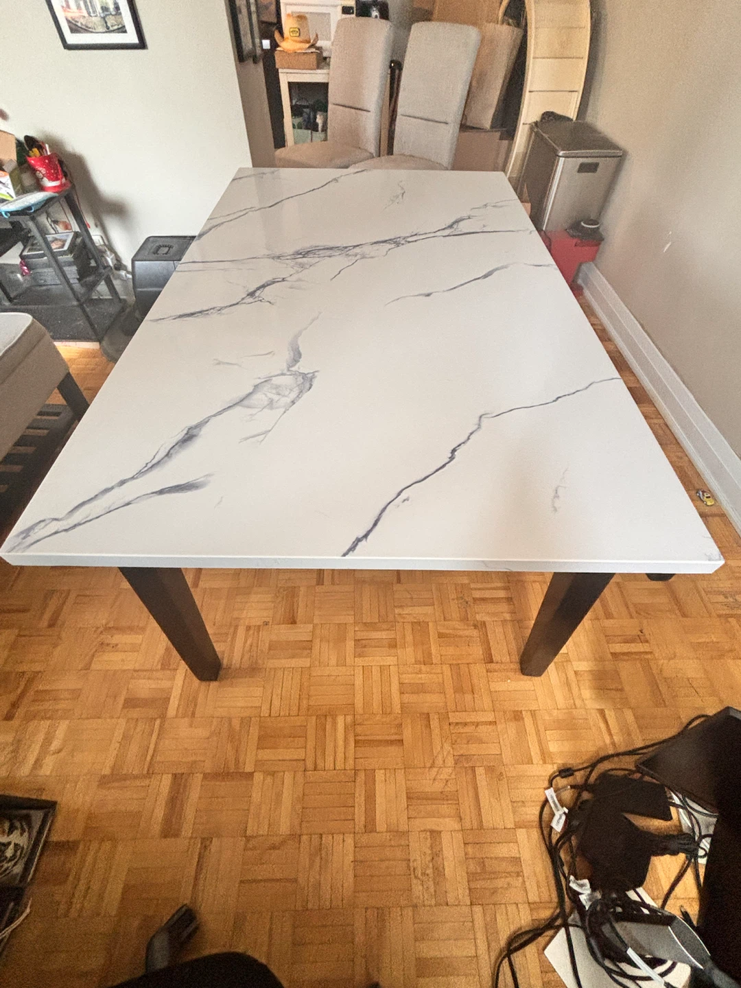 Marble dining table - photo 4