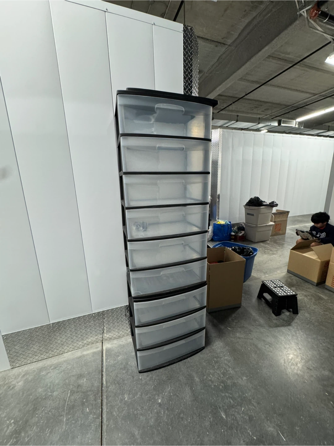 Plastic Drawer Storage Unit