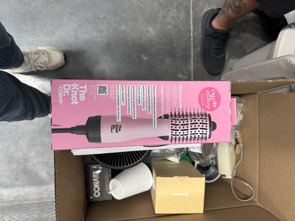 Dr. For Conair The Knot Dr. Mini Oval One-Step Hair Dryer Brush