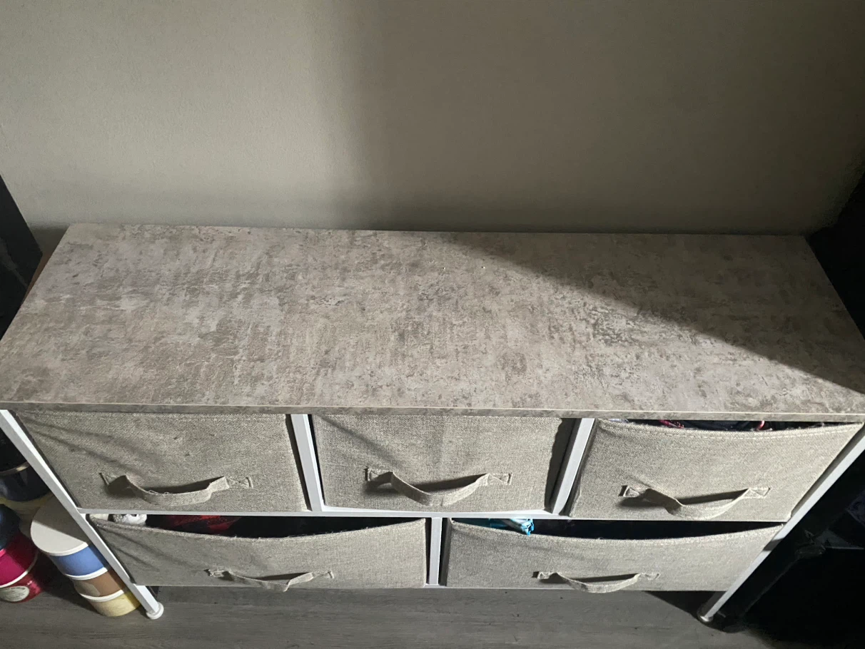 Fabric Storage Drawers Dresser - photo 2