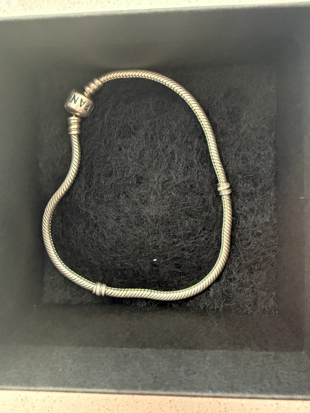 Pandora Sterling Silver Snake Chain Bracelet - photo 2