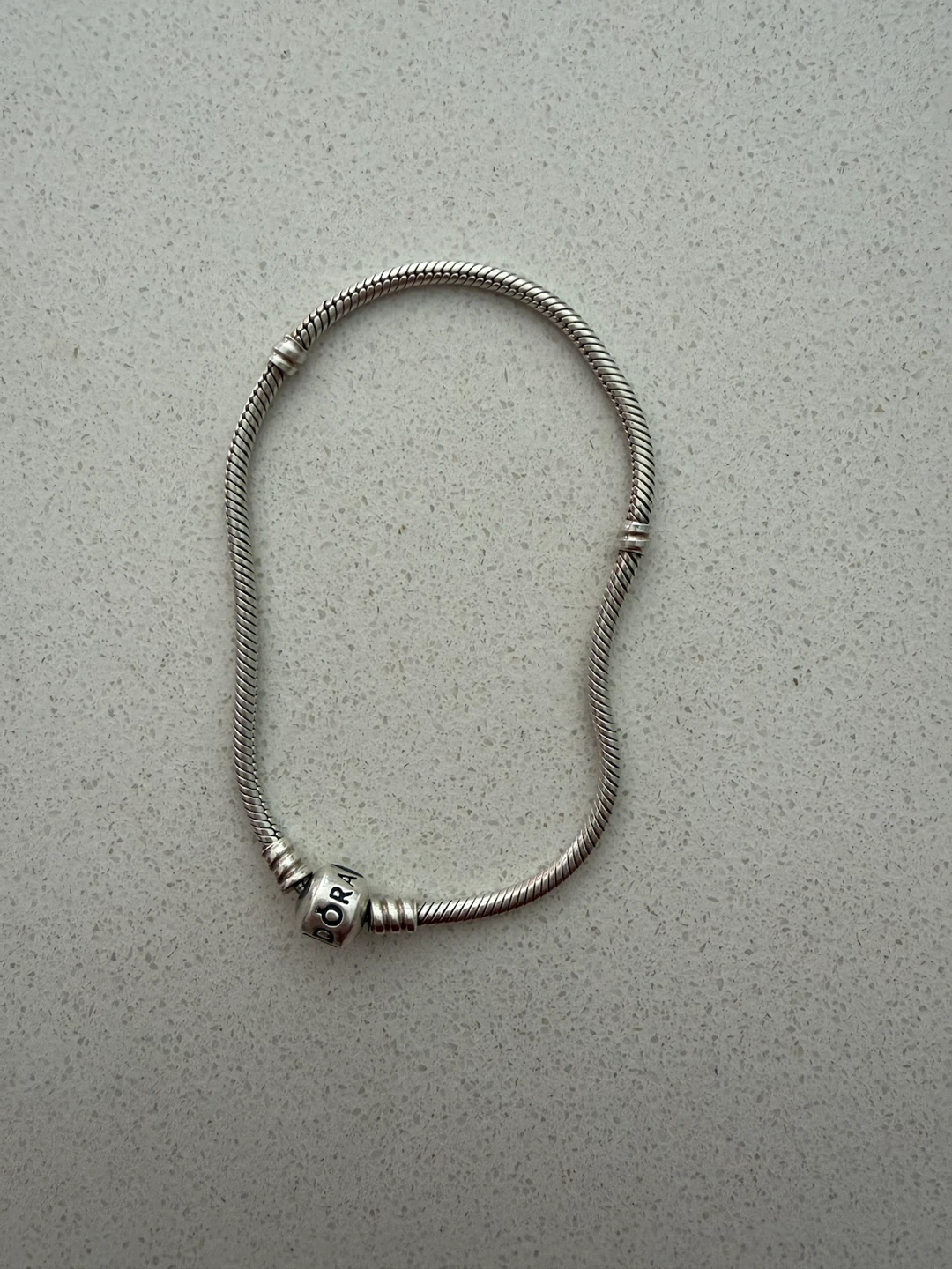 Pandora Sterling Silver Snake Chain Bracelet - photo 3