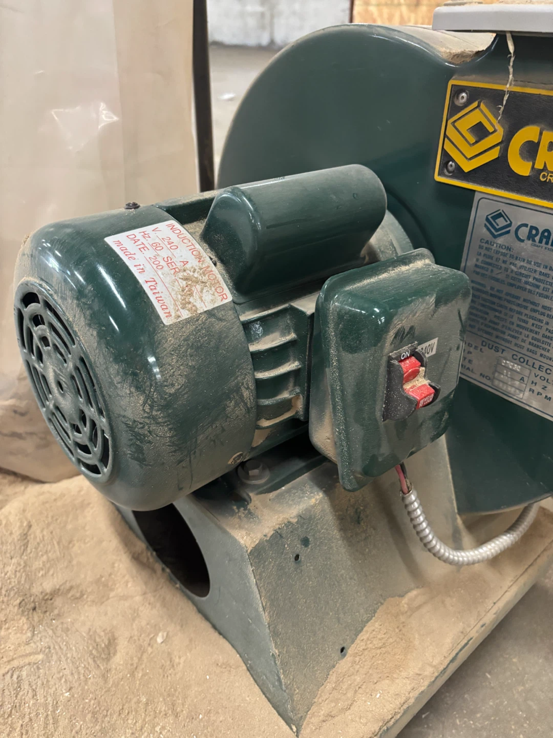 Craftex Dust Collector - photo 3