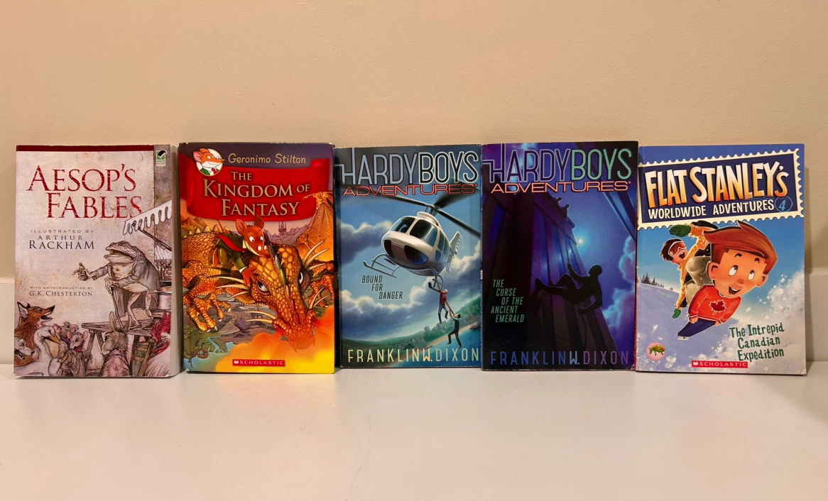 9 Children's Books: Diary of a Wimpy Kid, Hardy Boys &  more - photo 4