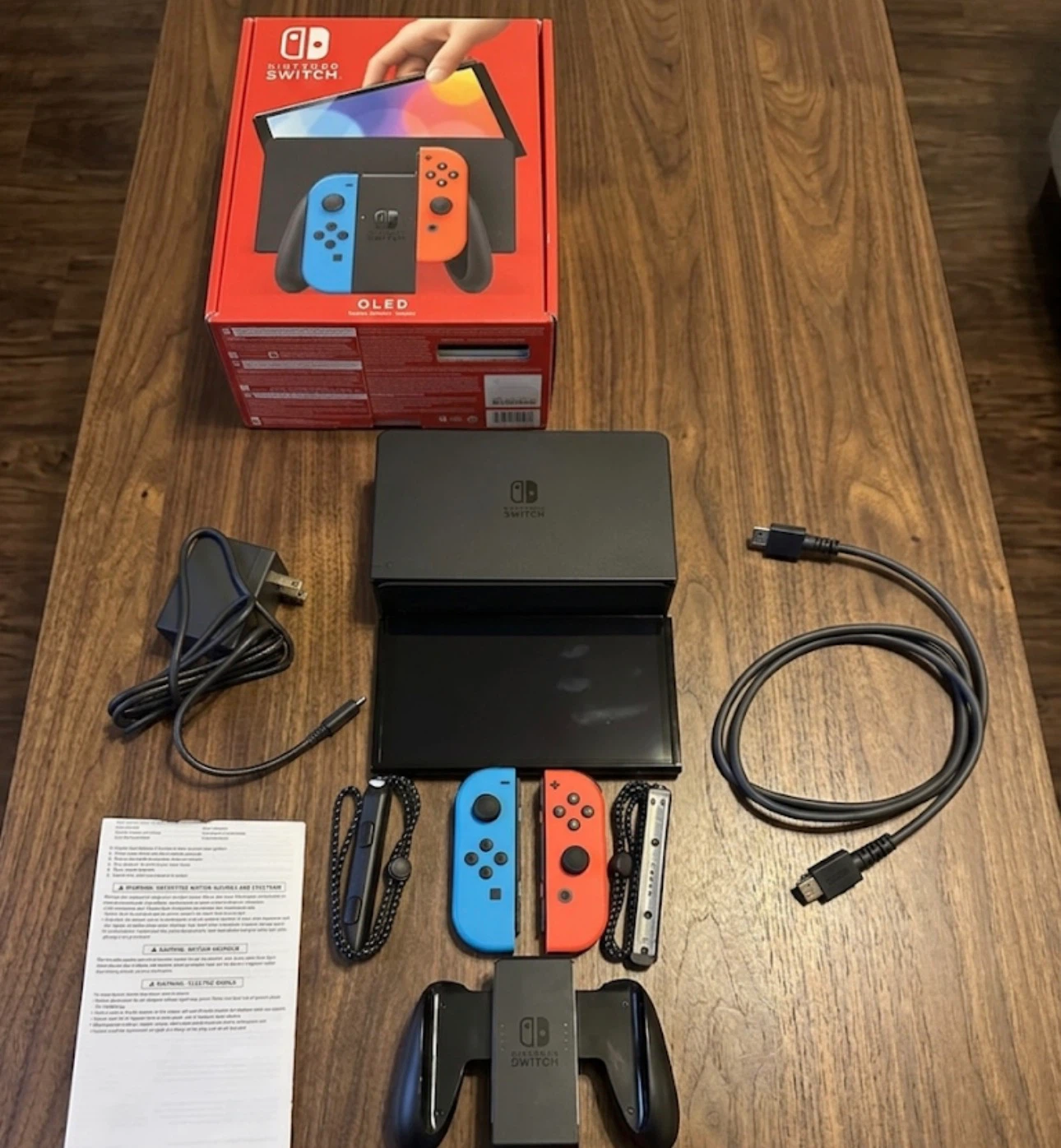 Nintendo Switch OLED Model Console Set - Online Games Don’t Work