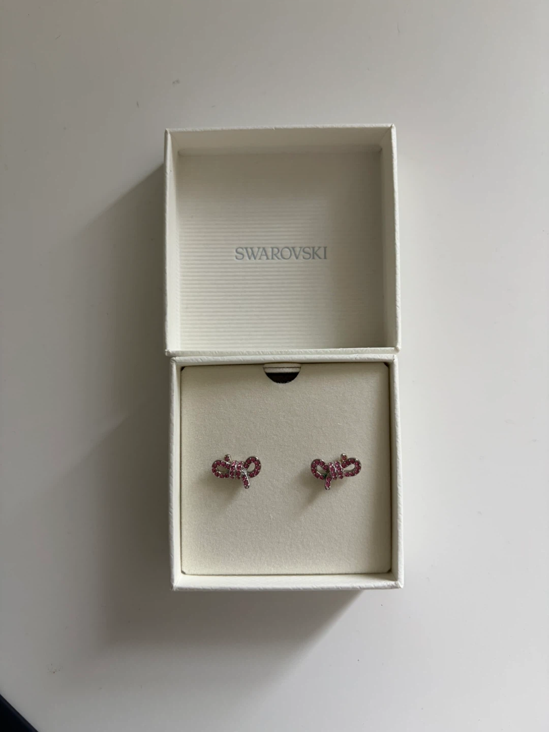 Swarovski Bow Earrings