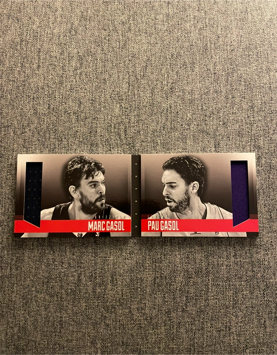 NBA Panini Preferred 2013-2014 Marc Gasol VS Pau Gasol /199 - photo 2