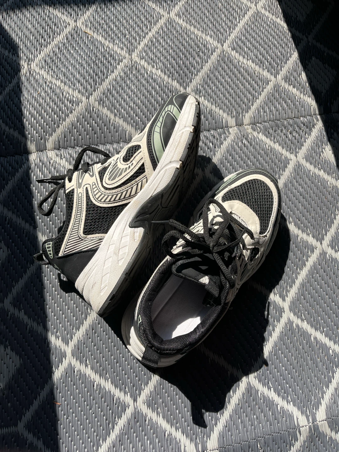 Black & White Sneakers - photo 2