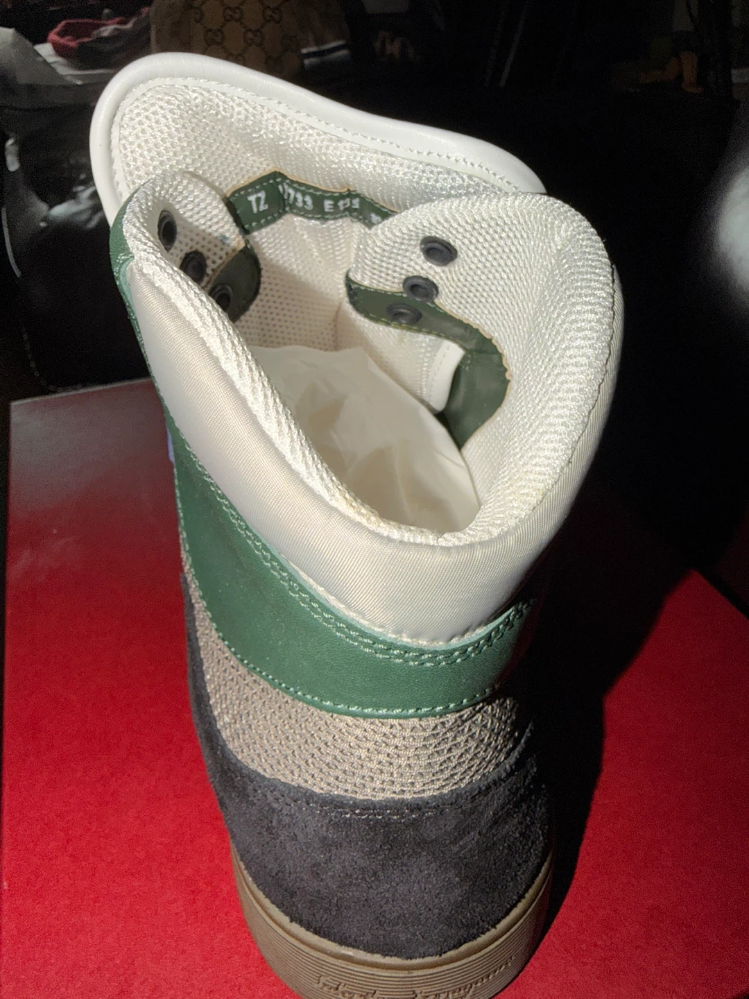 Salvatore Ferragamo High-Top Sneakers Men’s Size 10 US NIB - photo 4