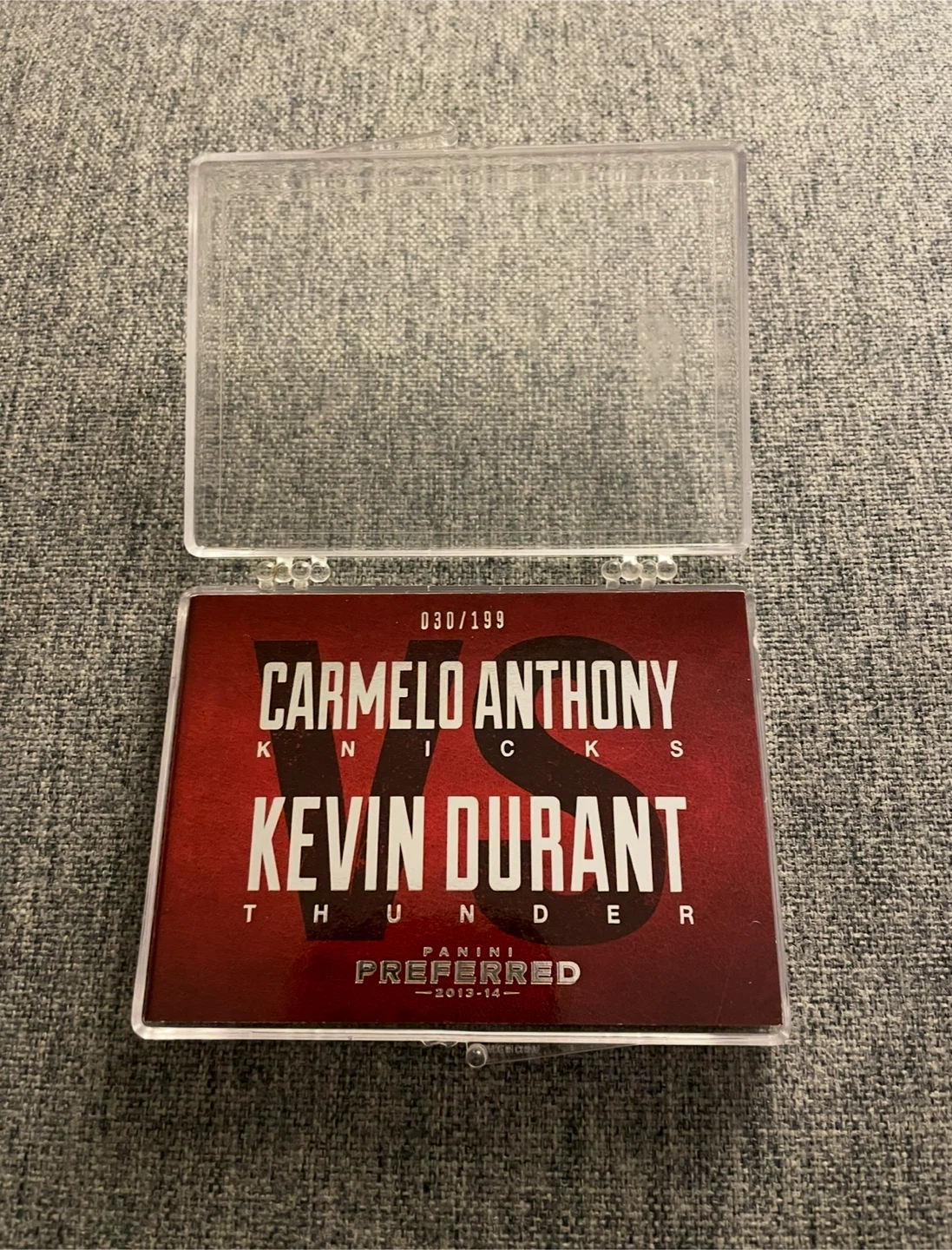 NBA Panini Preferred 2013-2014 Anthony VS Durant /199