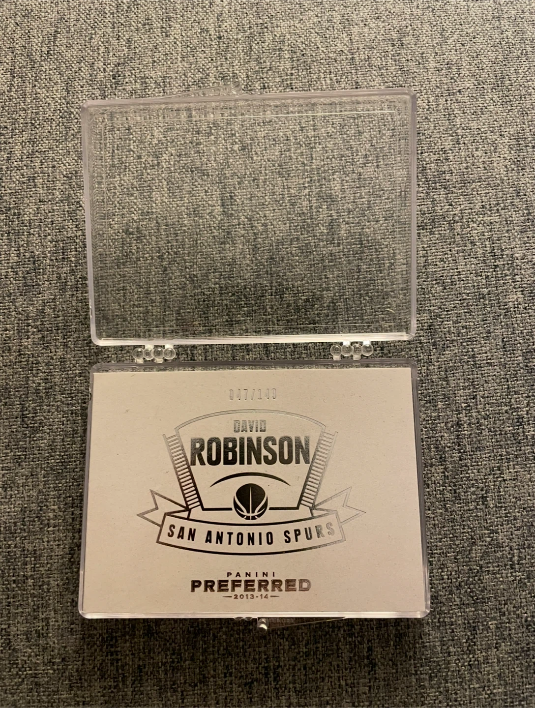 NBA Panini Preferred 2013-2014 David Robinson /149