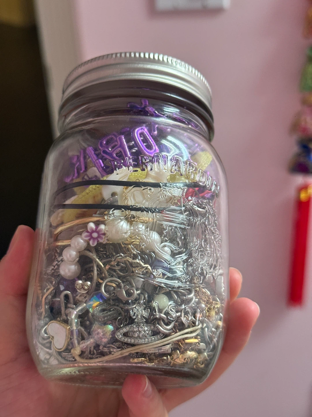 Assorted Jewellery Jar (includes authentic Chrome Hearts) - photo 2