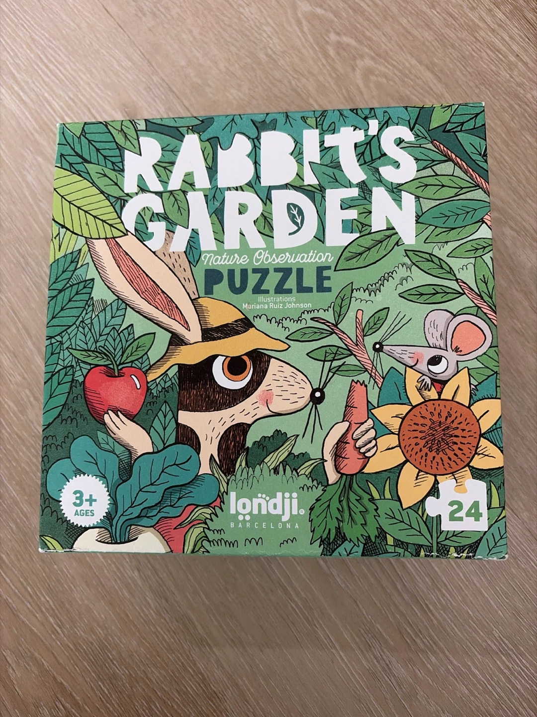 Londji Rabbit's Garden Nature Observation Puzzle