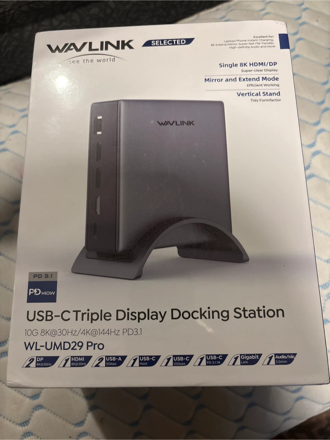Wavlink WL-UMD29 Pro USB C Triple Display Docking Station