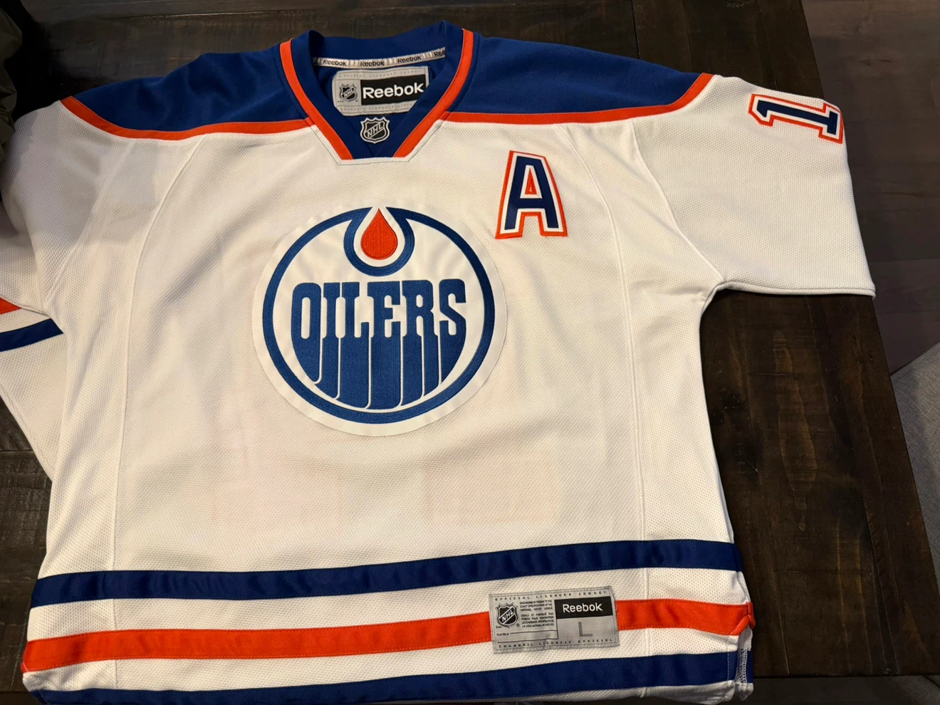 Jordan Eberle Edmonton Oilers Reebok Jersey
