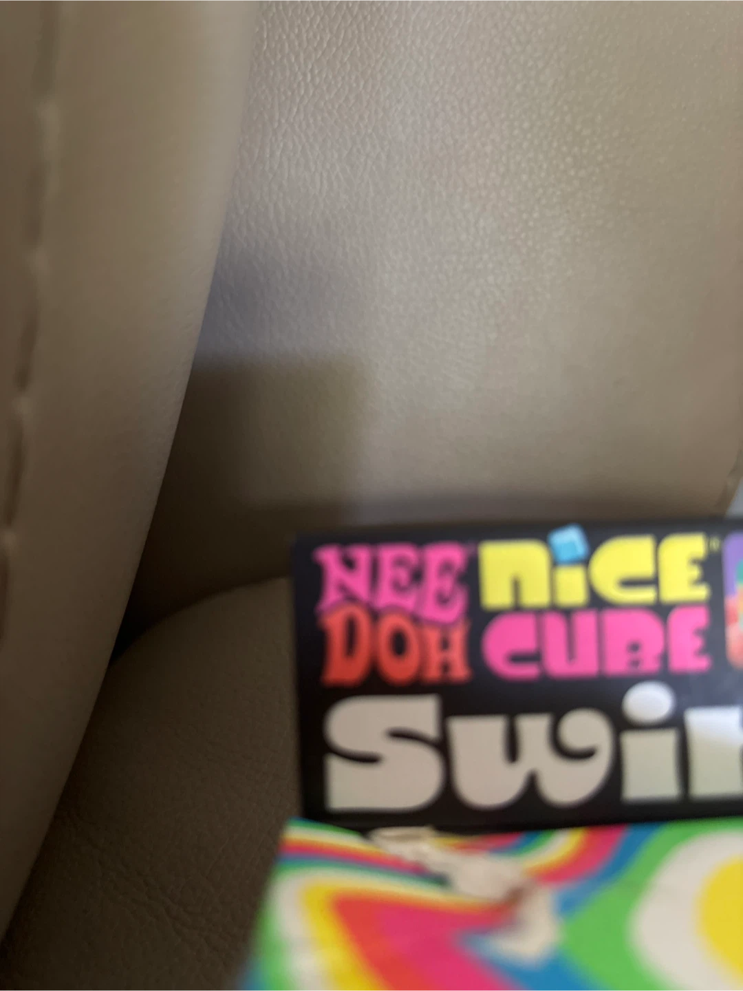 Nee Doh Nice Cube Swirl Squishy Toy - photo 2