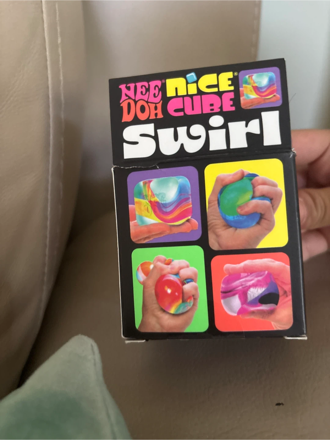 Nee Doh Nice Cube Swirl Squishy Toy - photo 4