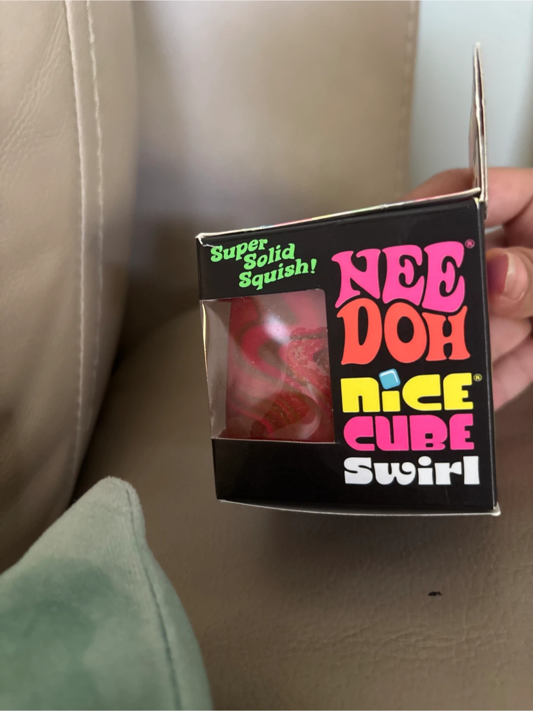Nee Doh Nice Cube Swirl Squishy Toy - photo 5