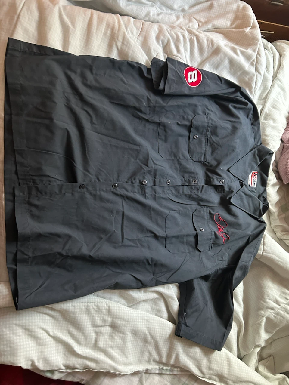 Chase Authentics Dale Jr. Budweiser Racing Shirt XL
