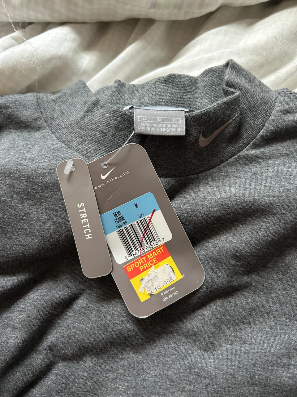 Nike Men's Long Sleeve Mock Neck Top - Medium - photo 2