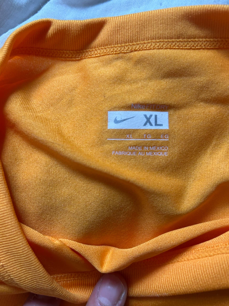 Nike Dri-FIT T-Shirt XL Orange - photo 2