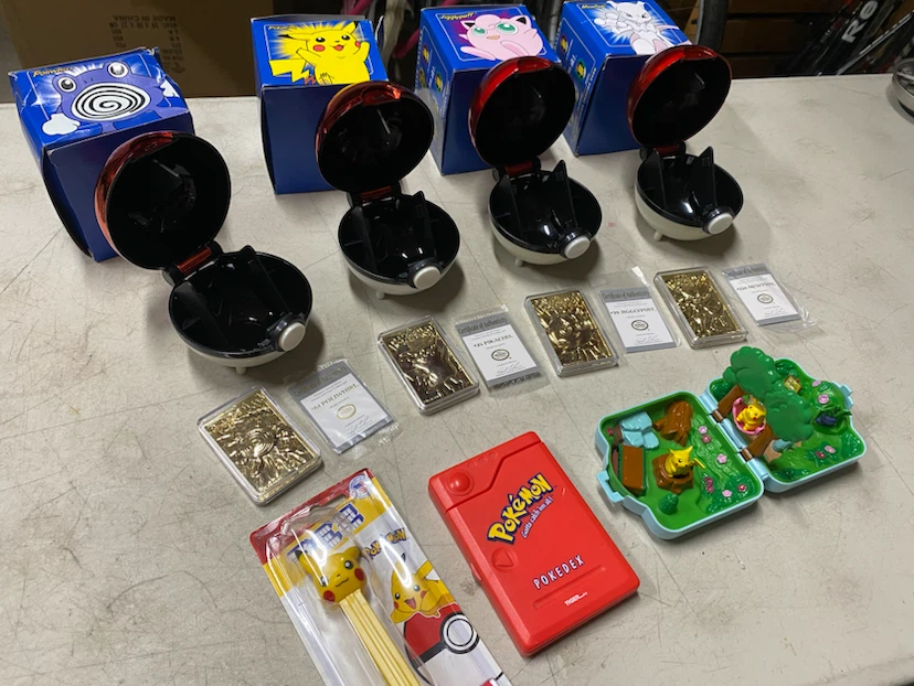 Pokémon vintage collectibles