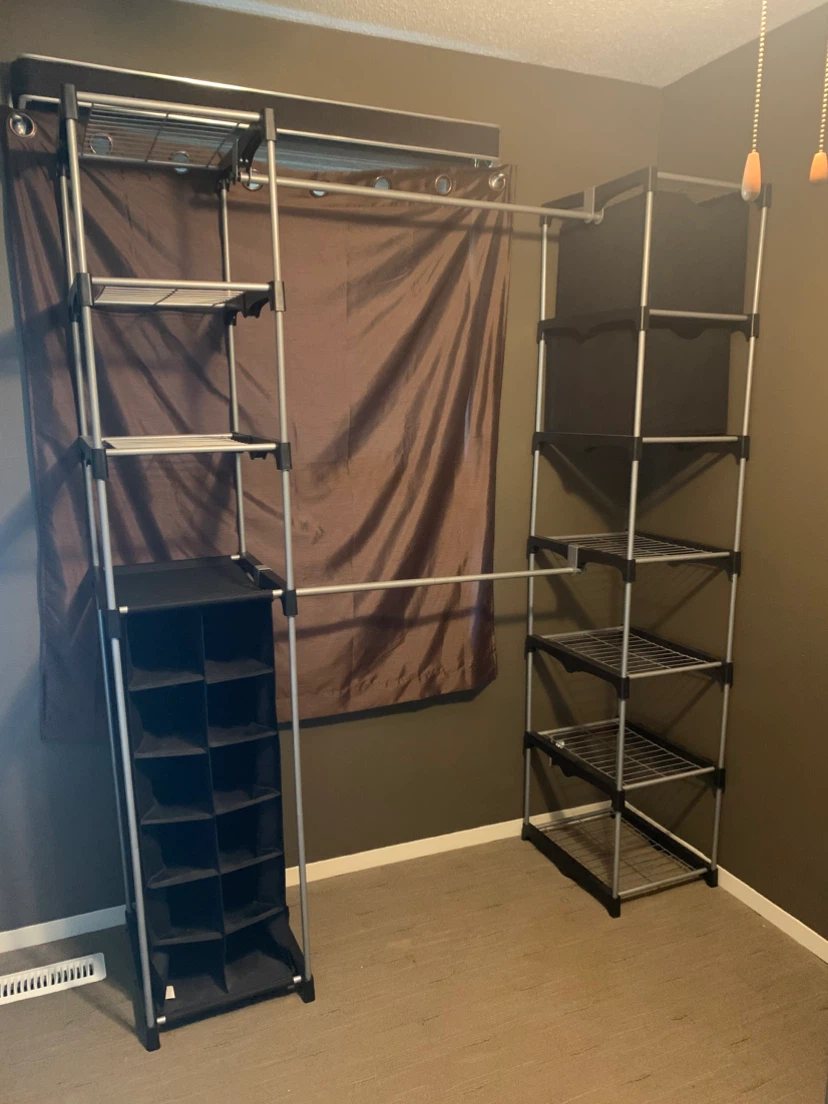 Free standing Closet Organizer