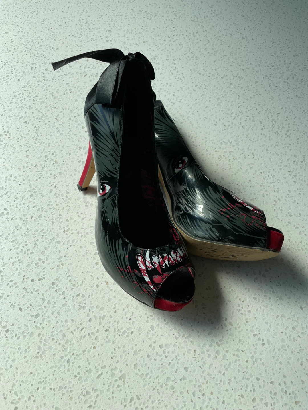 Iron fist werewolf  heels Size 37