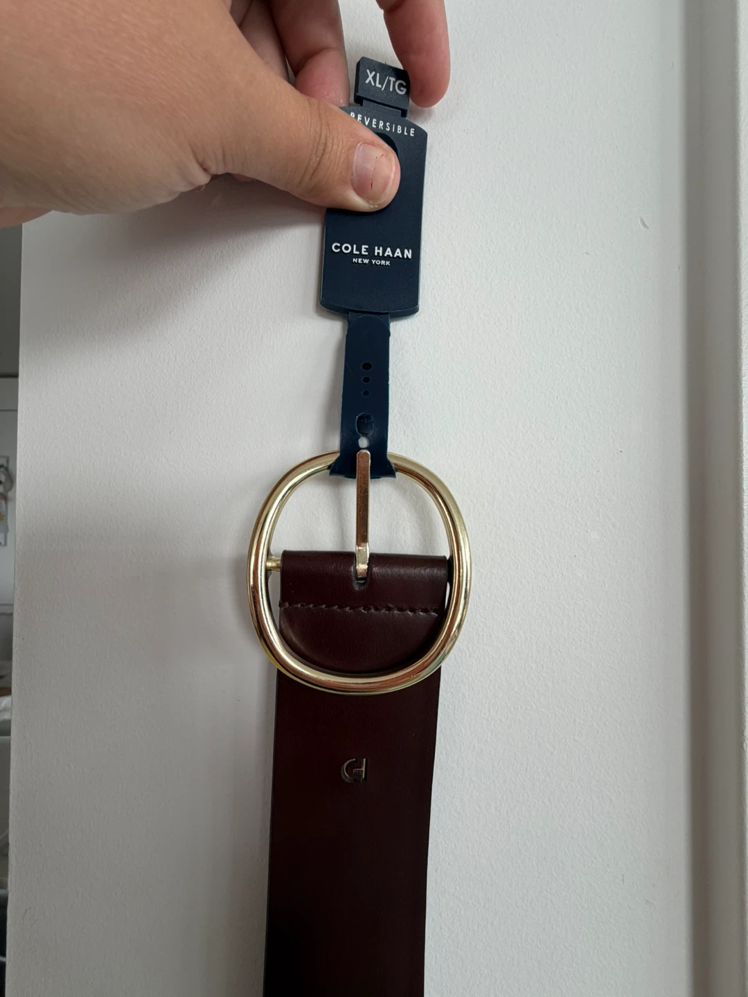 Cole Haan Reversible Belt with Gold Buckle - photo 3