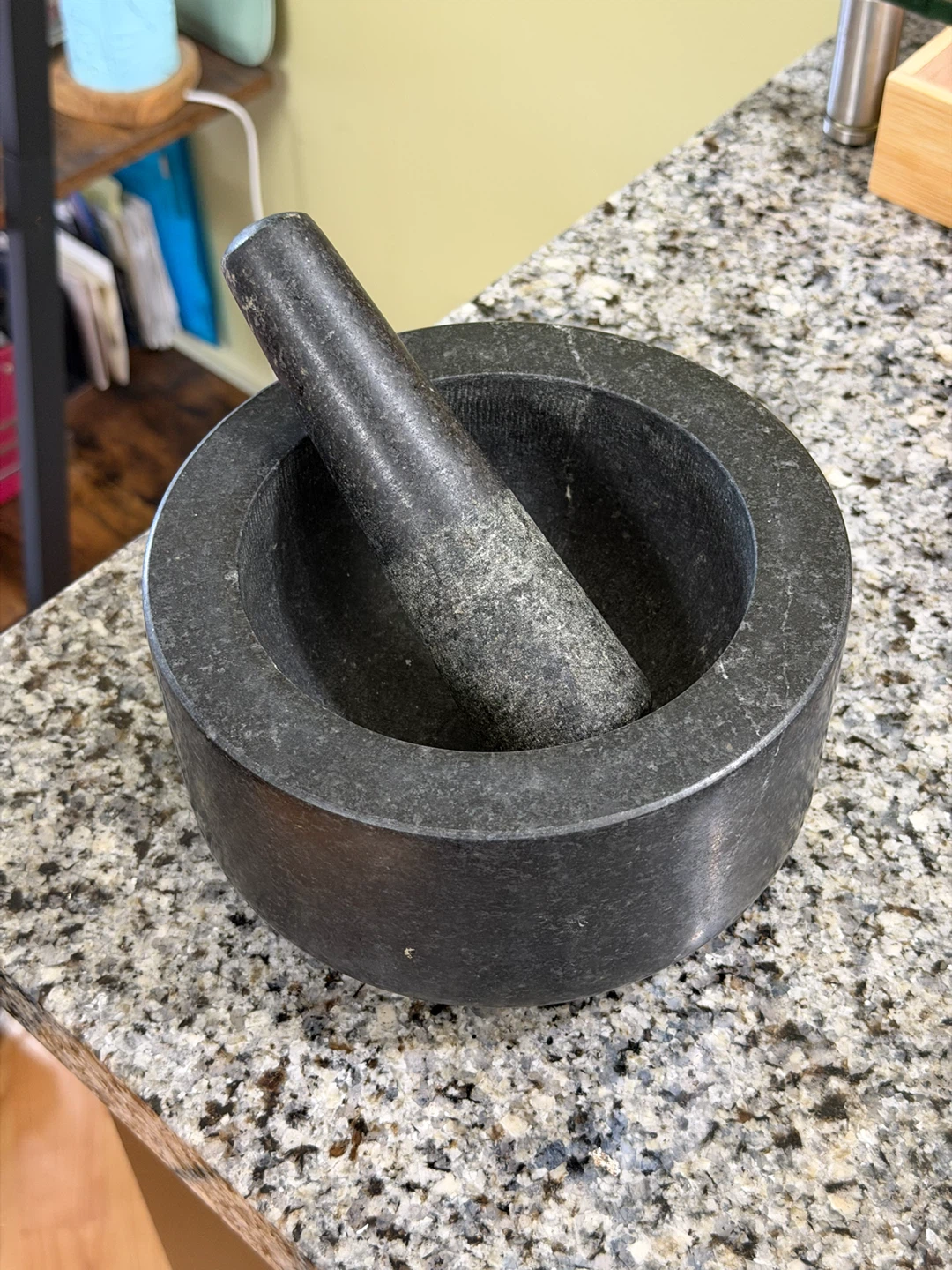 7in Granite Mortar and Pestle - photo 4