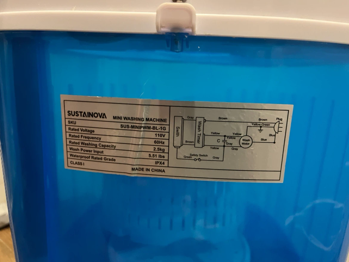 Mini Washing Machine 5.5 lbs - photo 5