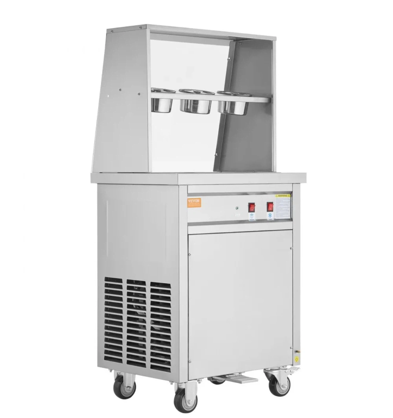 Vevor Stainless Steel Ice Cream Roll Maker - photo 2