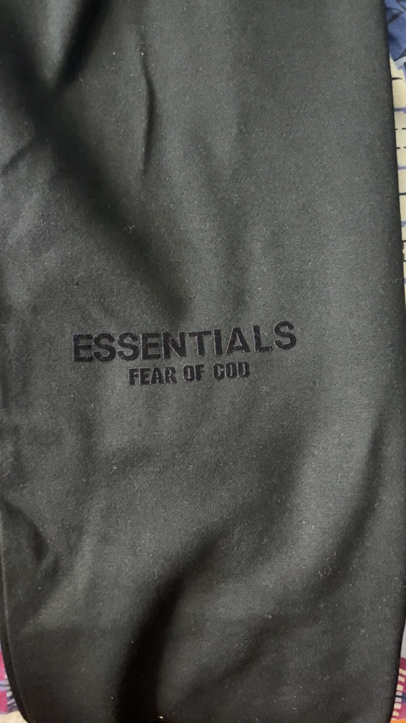 ESSENTIALS Fear of God Black Sweatpants Size S - photo 3