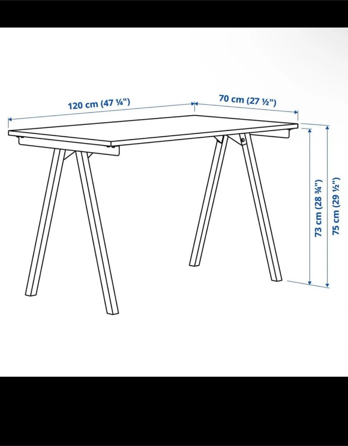 IKEA Torkel Desk - photo 3