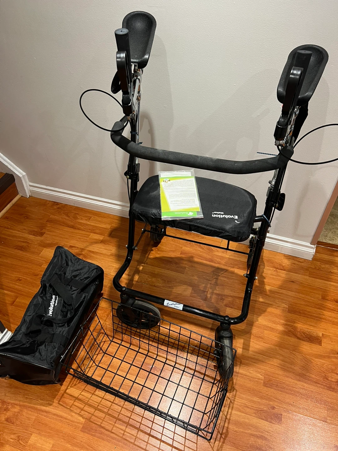 Evolution Walker with Seat and Basket - photo 4