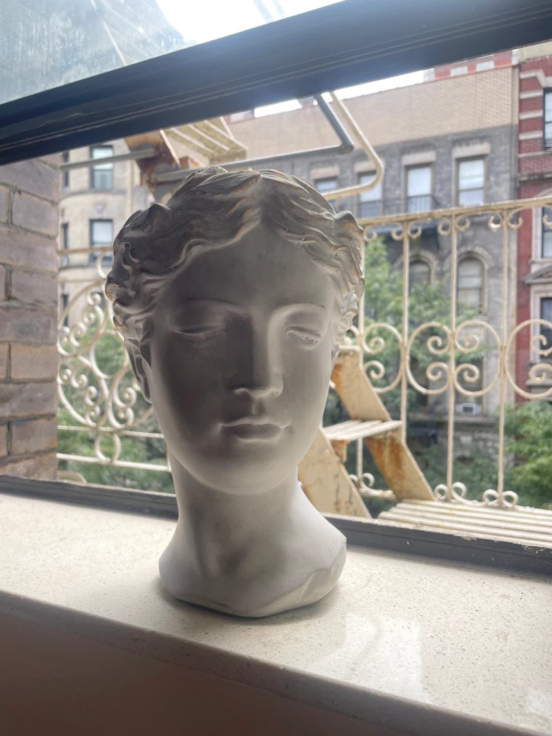 Plaster Bust of a Woman