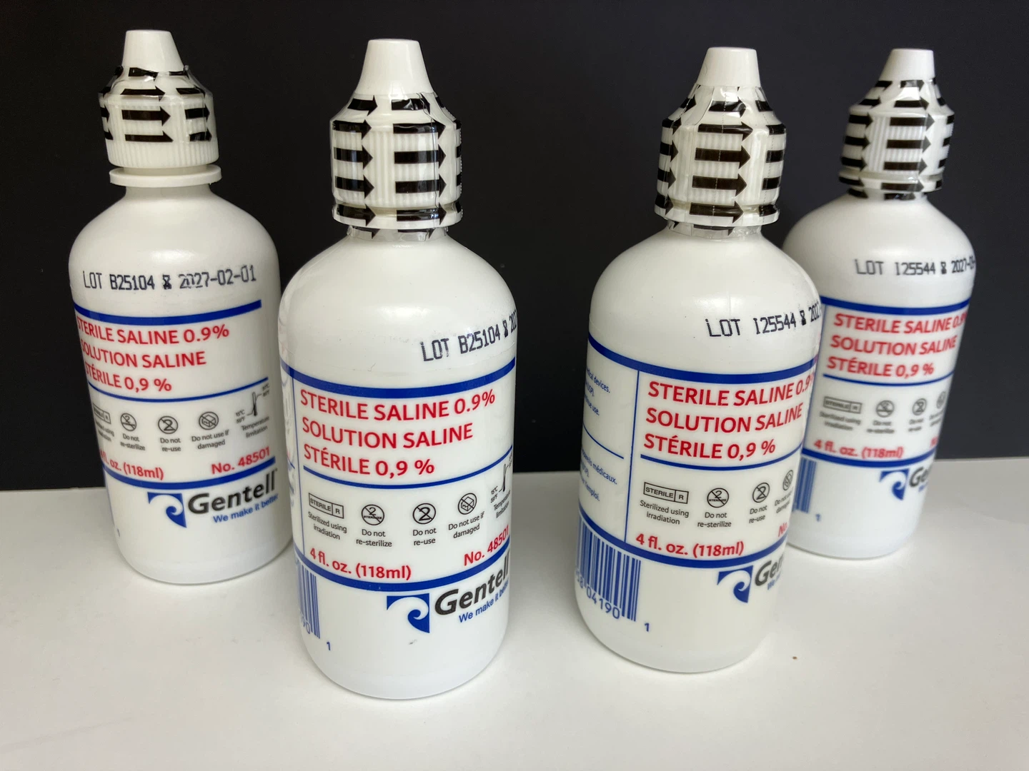 Gentell Sterile Saline Solution 0.9%